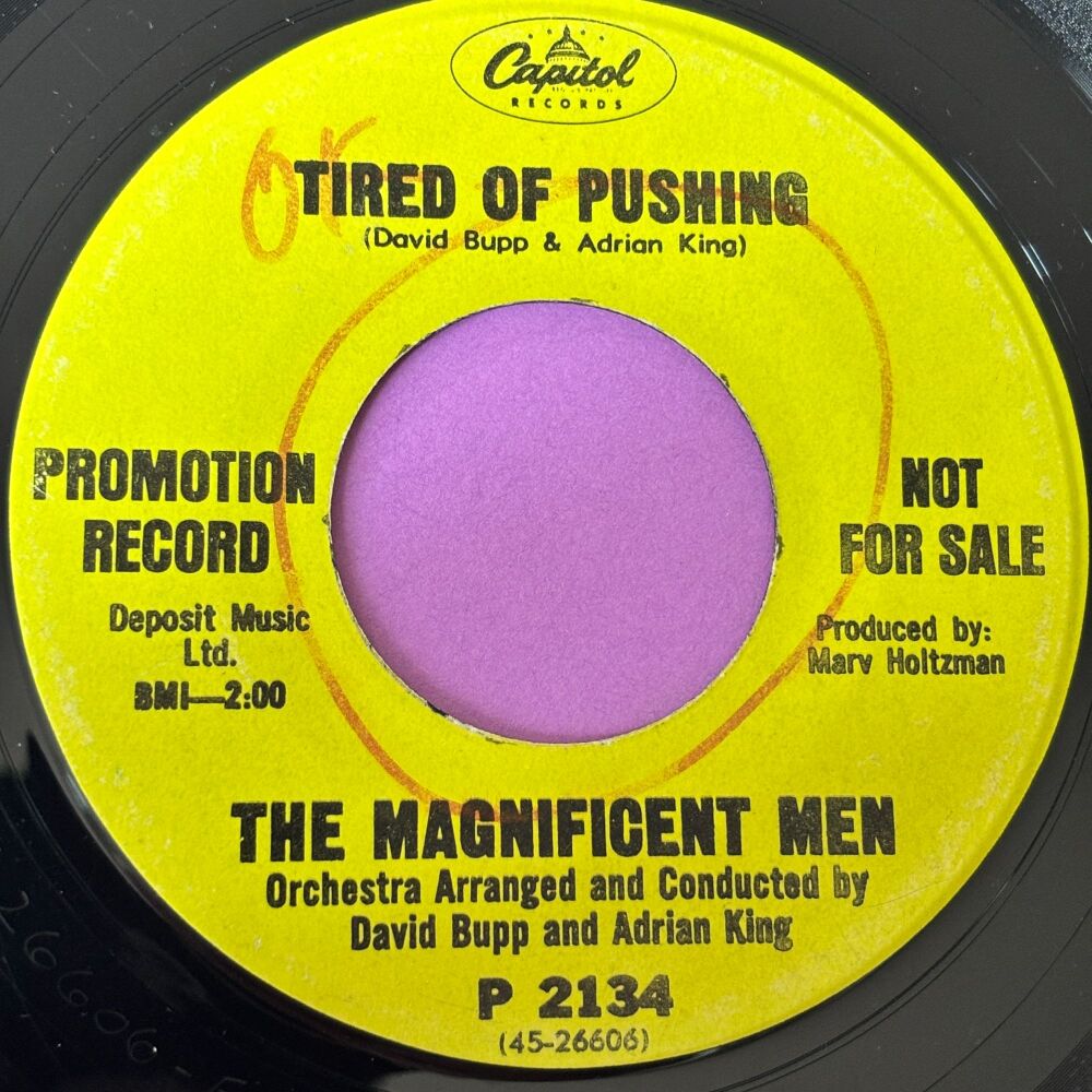 Magnificent Men-Tired of pushing-Capitol Demo vg+