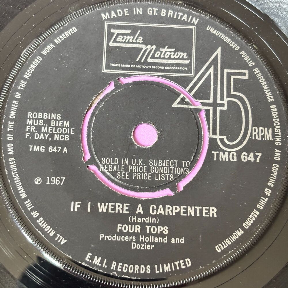 Four Tops-If I were a carpenter-TMG 647 E+
