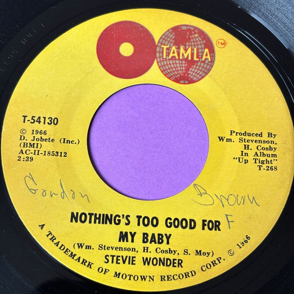 Stevie Wonder-Nothing's too good for my baby-Tamla wol E+