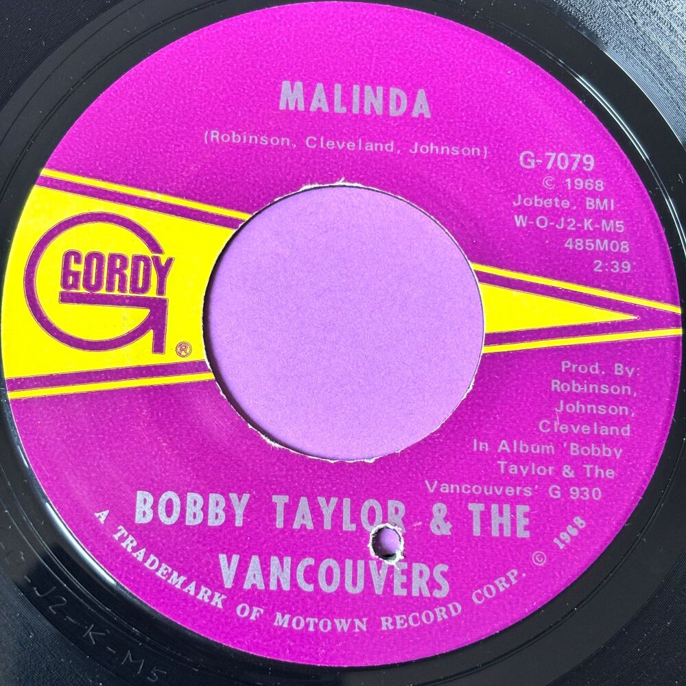 Bobby Taylor-Malinda/ It's growing-Gordy E+