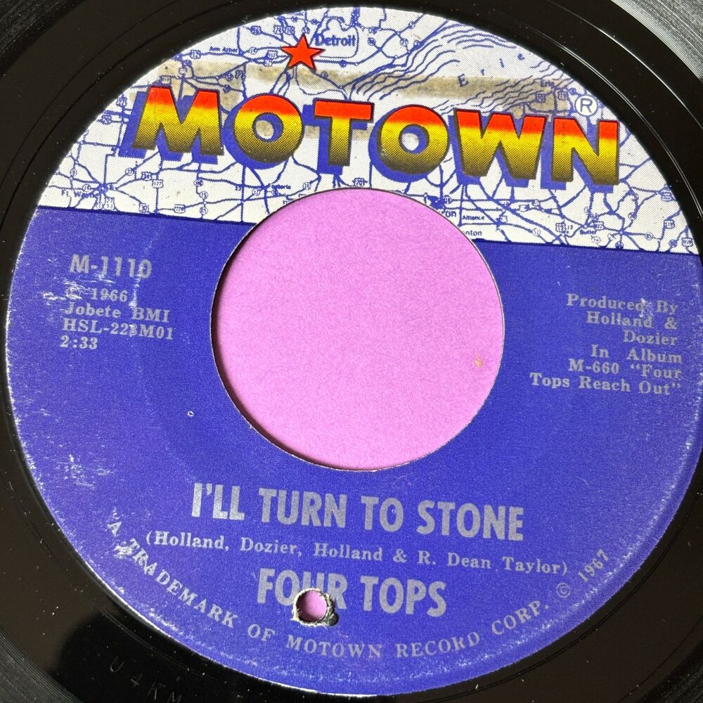 Four Tops-I'll turn to stone-Motown E+