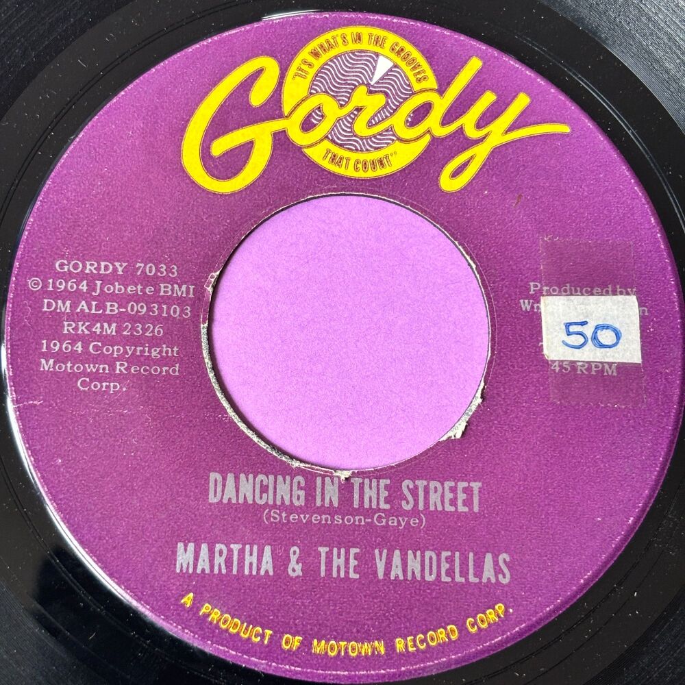 Martha Reeves-Dancing in the street-Gordy stkr E+