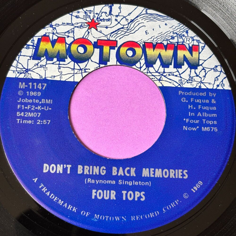 Four Tops-Don't bring back memories-Motown E+