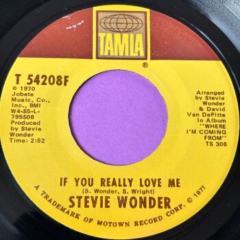 Stevie Wonder-If you really love me-Tamla E+