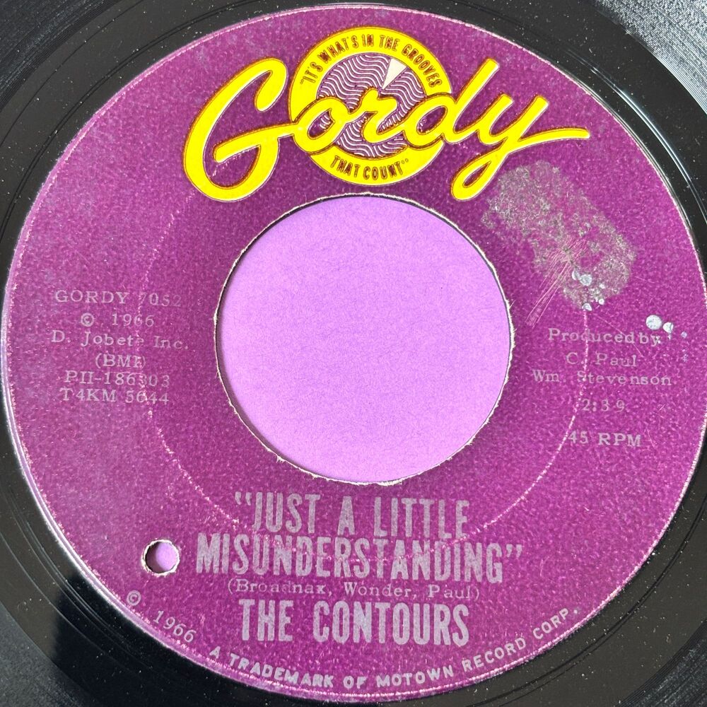 Contours-Just a little misunderstanding-Gordy E