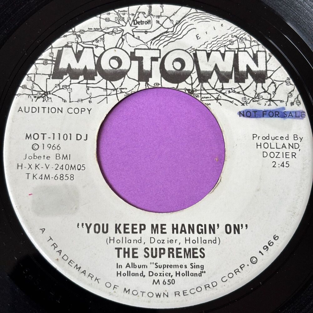 Supremes-You keep me hanging on-Motown WD E+