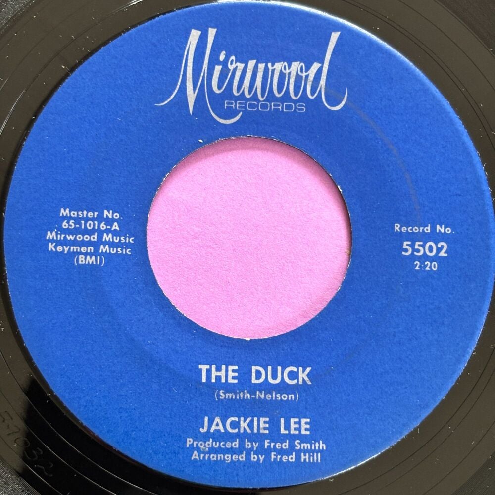 Jackie Lee-The duck-Mirwood vg+