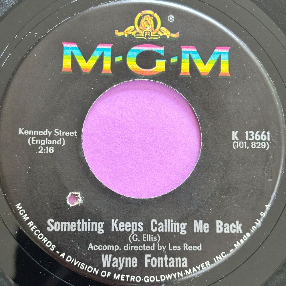 Wayne Fontana-Something keeps holding me back-MGM E+