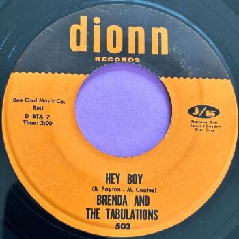 Brenda and the Tabulations-Hey Boy-Dionn E