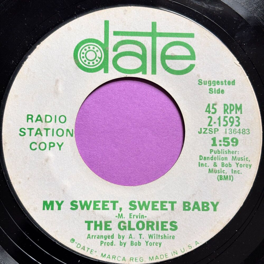 Glories-My sweet sweet baby-Date WD E