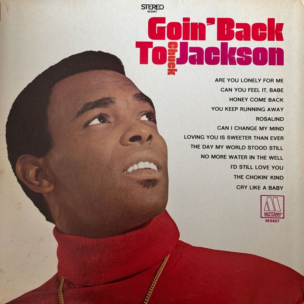 Chuck Jackson-Goin' back-Motown LP E+