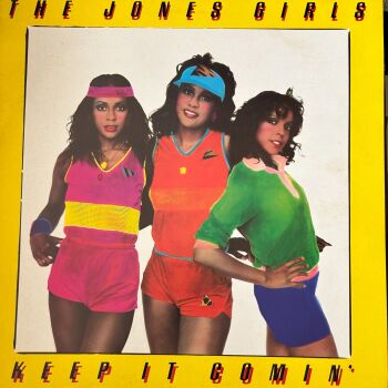 Jones Girls-Keep it comin'-PIR LP E+