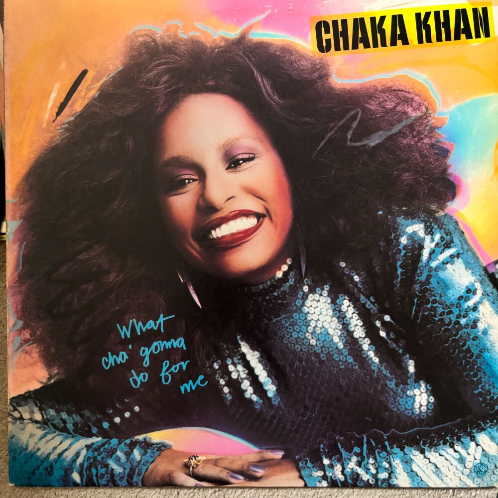 Chaka Khan-What cha' gonna do for me-WB LP E+
