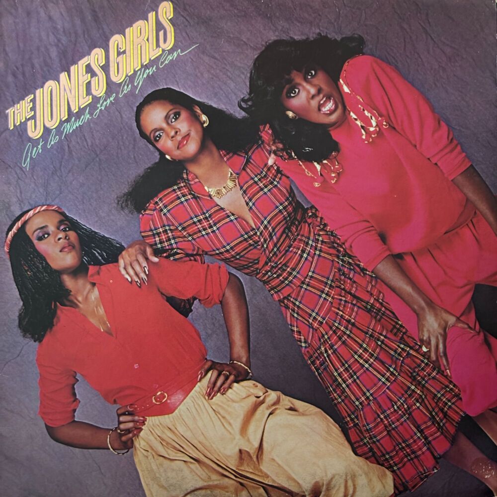 Jones Girls-Get as much love as you can-PIR LP E+