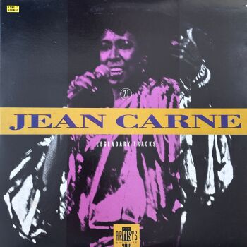 Jean Carne-Legendary tracks-Street sounds LP signed E+