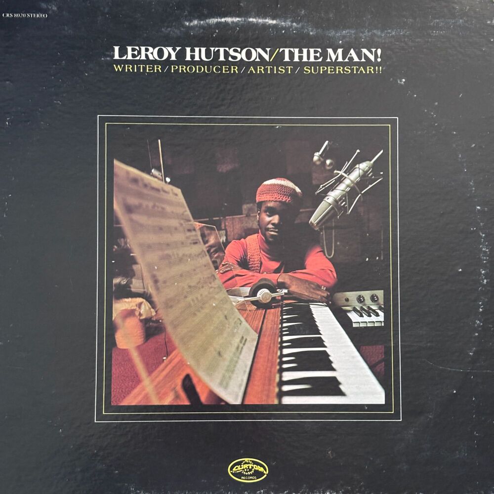 Leroy Hutson-The man-Curtom LP E+