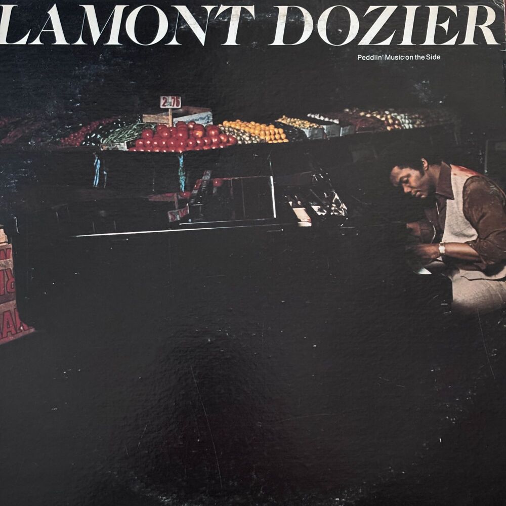 Lamont Dozier-Peddlin' music on the side-WB LP E+