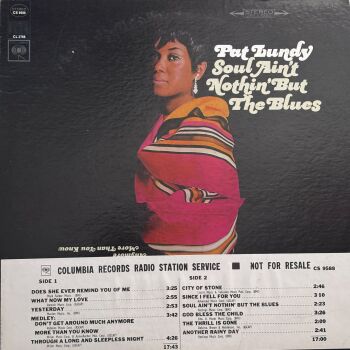 Pat Lundy-Soul ain't nothin' but the blues-Columbia Demo LP E+