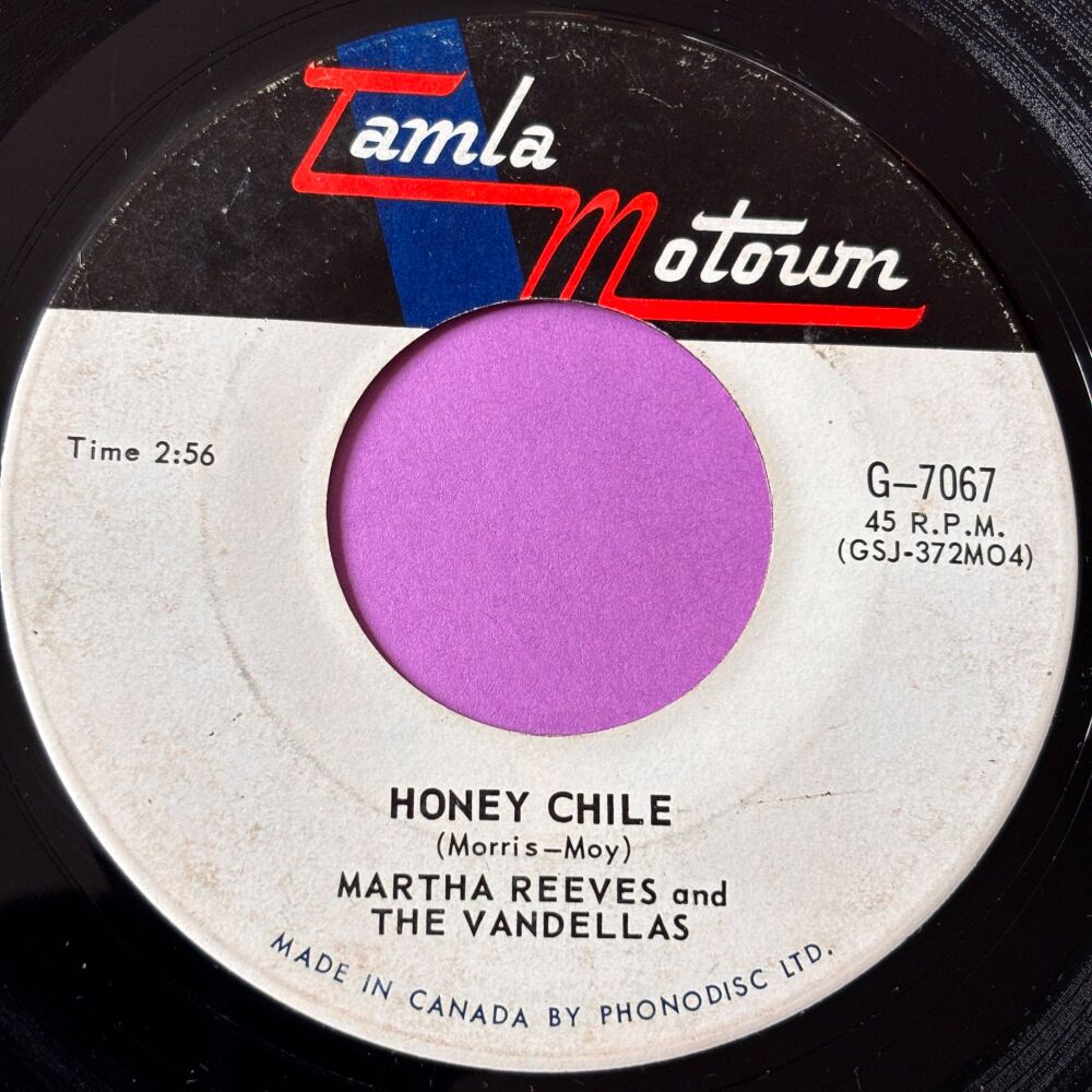 Martha Reeves-Honey Chile-Canadian Motown vg+