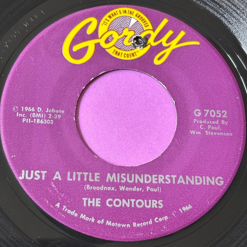 Contours-Just a little misunderstanding-Gordy E