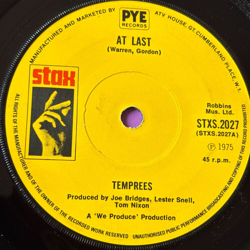 Temprees-At last-UK Stax E+