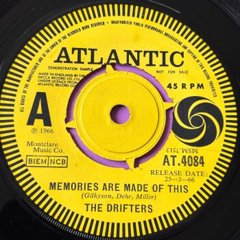 Drifters-Memories are made of this-UK Atlantic Demo E+
