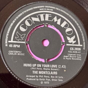 Montclairs-Hung up on your love-UK Contempo E+