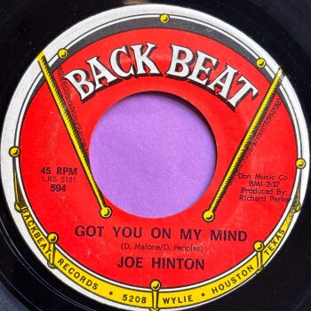 Joe Hinton-Got you on my mind-Back beat E+