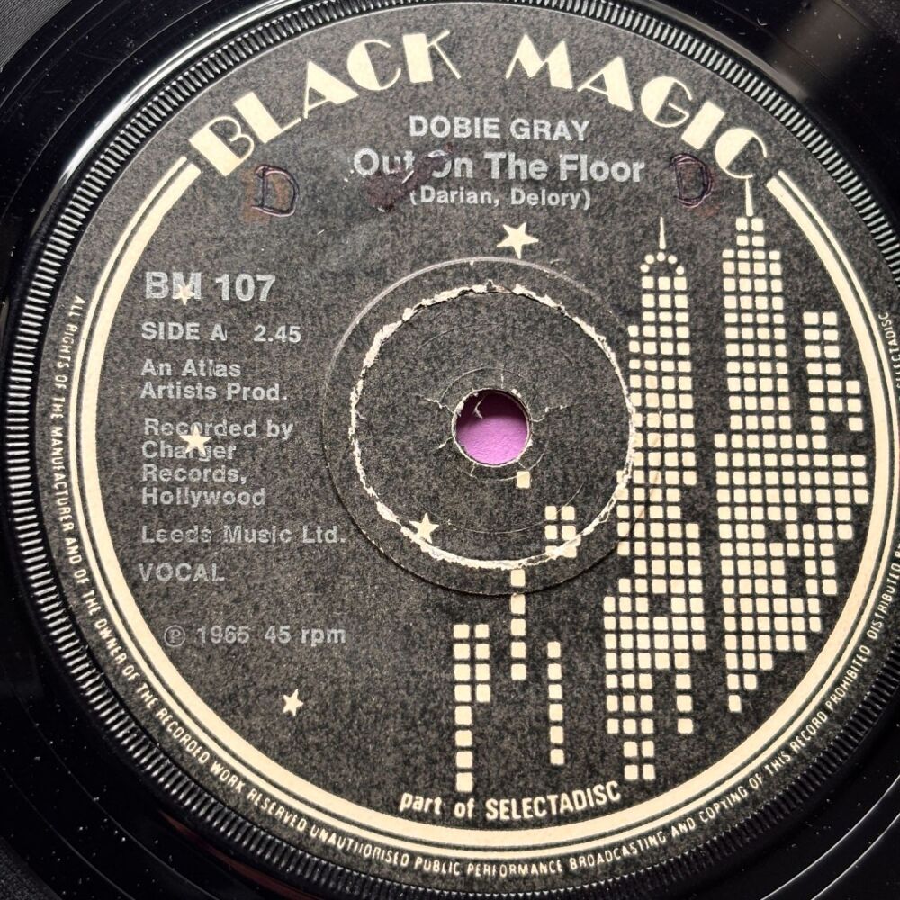 Dobie Gray-Out on the floor-Black Magic wol E