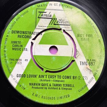 Marvin Gaye & Tammi Terrell-Good lovin' ain't easy to come by-TMG 697 Demo LD E+