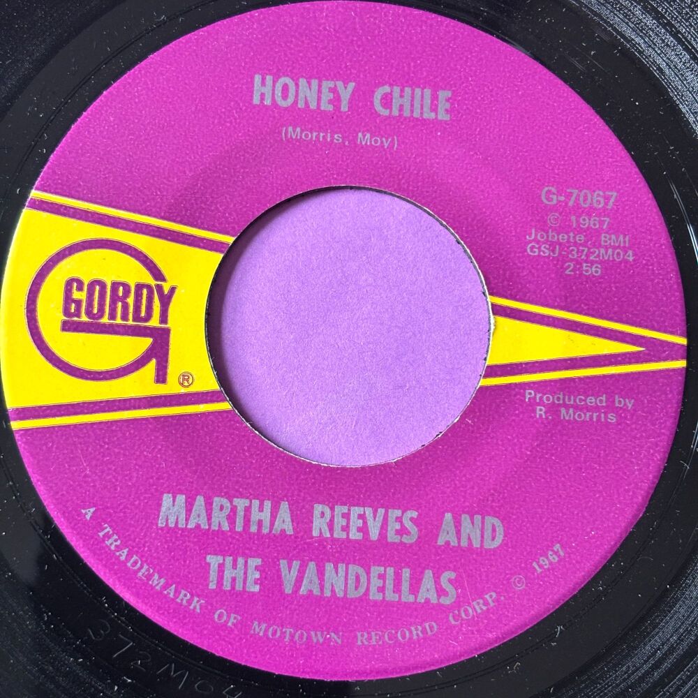 Martha and the Vandellas-Show me the way/ Honey Chile-Gordy E+