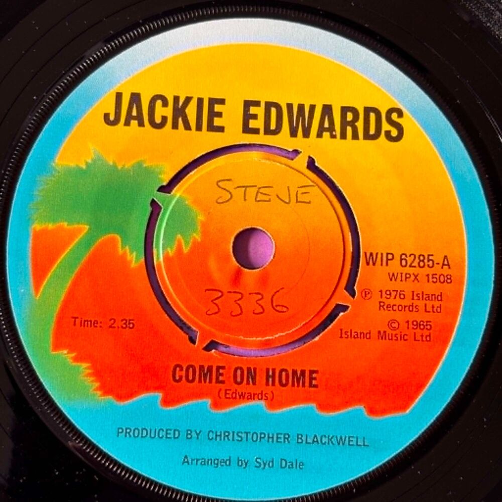 Jackie Edwards-I feel so bad-UK Island second issue wol E+
