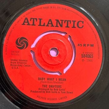 Drifters-Baby what I mean-UK Atlantic vg+