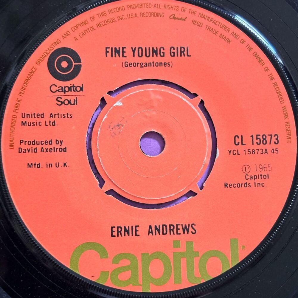 Ernie Andrews-Fine young girl-UK Capitol E+
