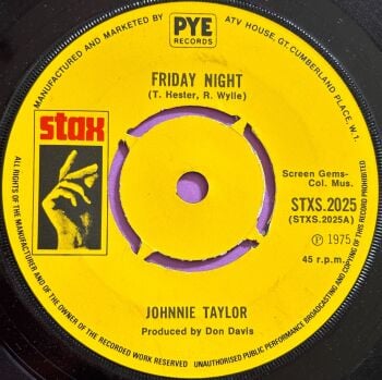 Johnnie Taylor-Friday night-UK Stax E