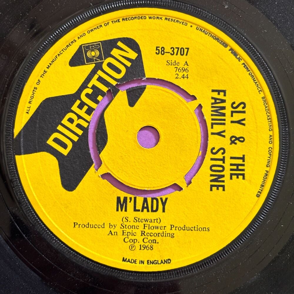 Sly & Family Stone-M'Lady-UK Direction E+