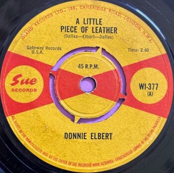 Donnie Elbert-A little bit of leather-UK Sue vg