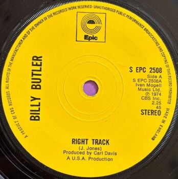 Billy Butler-Right track-UK Epic E