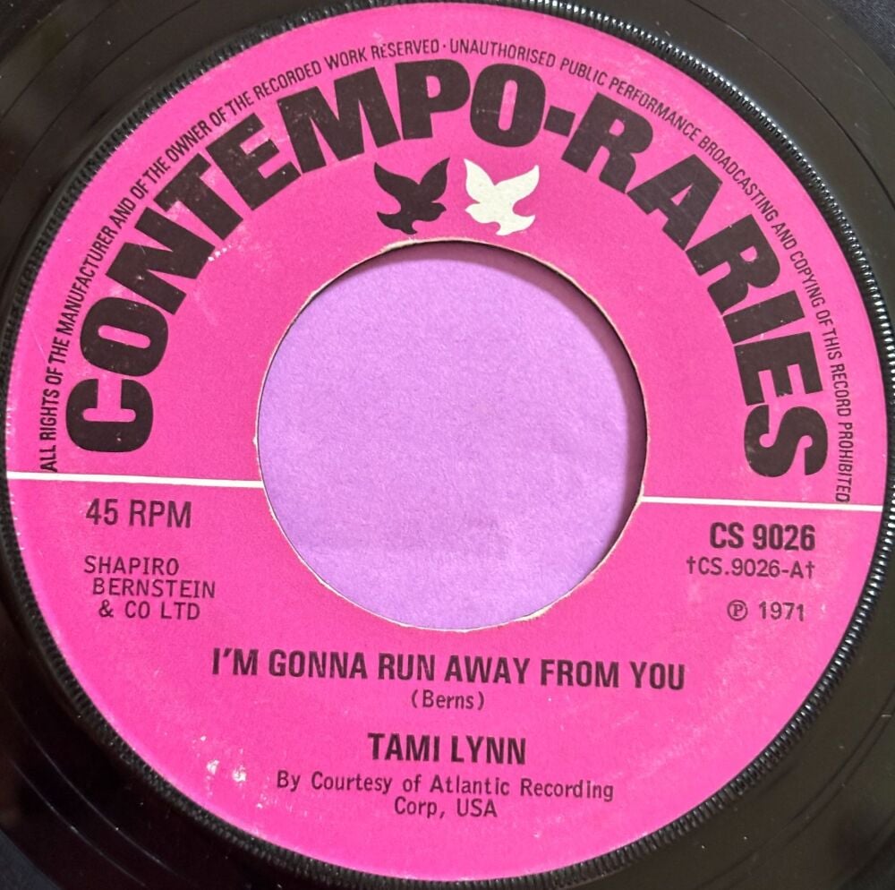Tami Lynn-I'm gonna run away from you-UK Contempo noc E