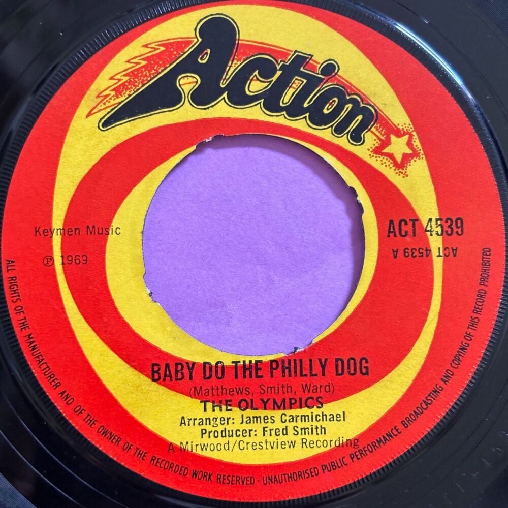 Olympics-baby do the Philly dog-UK Action vg+