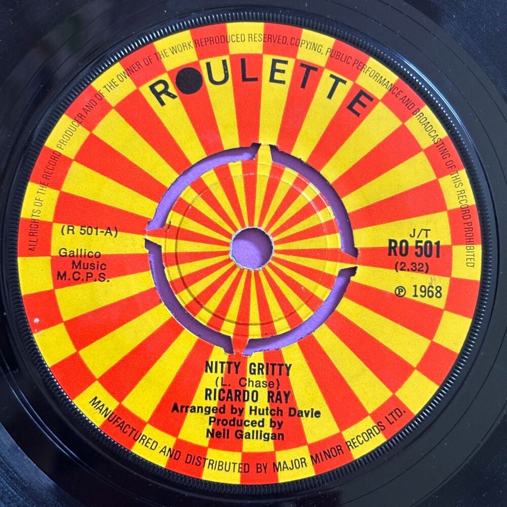 Ricardo Ray-Nitty Gritty-UK Roulette vg+