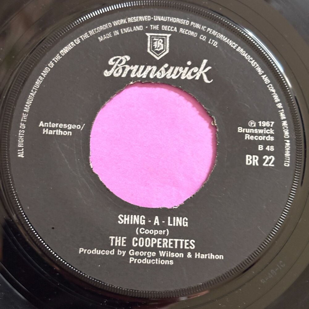 Cooperettes-Shing-A-Ling-UK Brunswick noc E