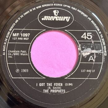 Prophets-I got the fever-UK Mercury E-