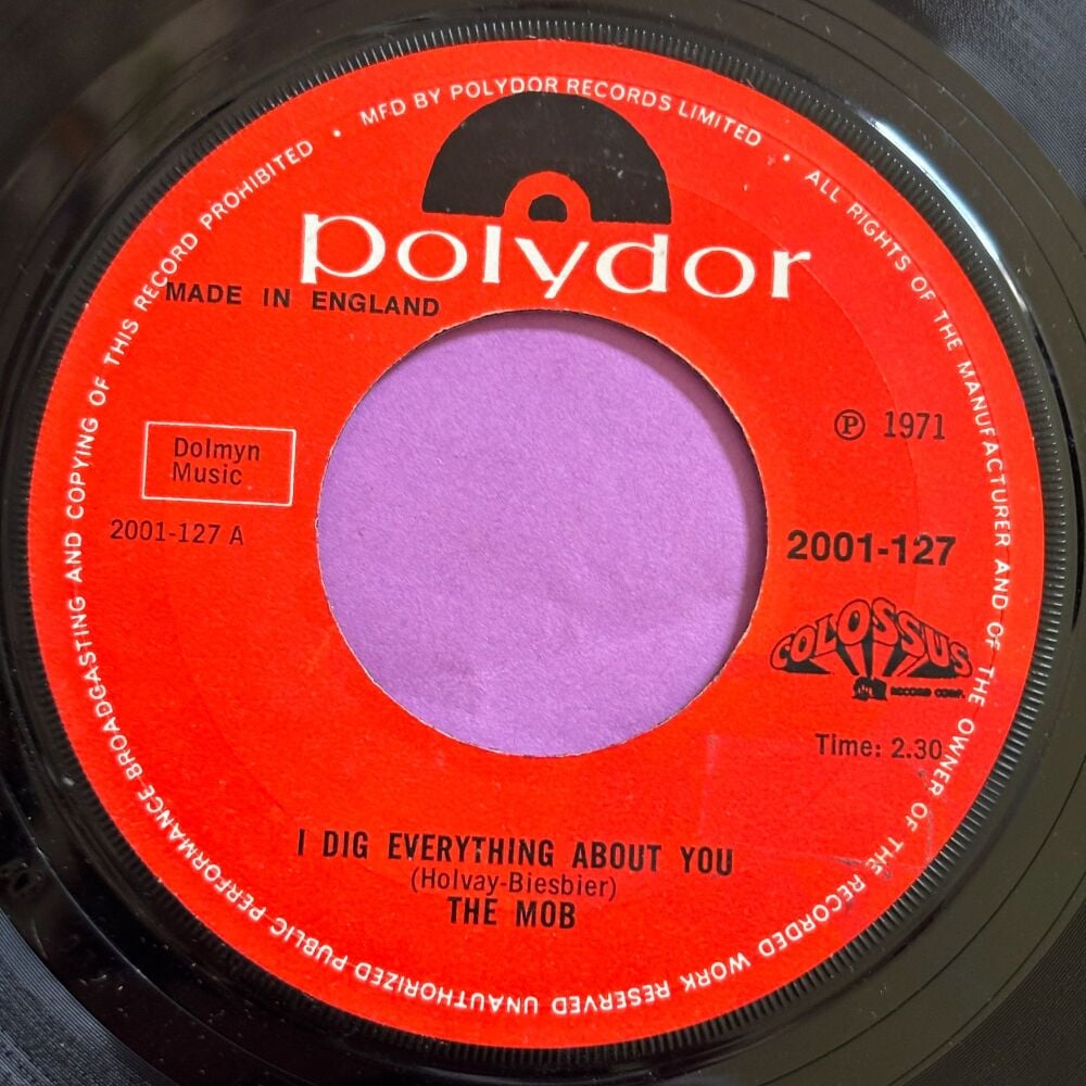 Mob-I dig everything about you-UK Polydor E