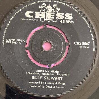 Billy Stewart-Cross my heart-UK Chess vg+