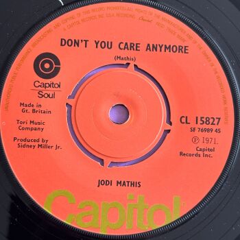 Jodi Mathis-Don't you care anymore-UK Capitol E+