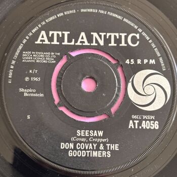 Don Covay-See saw-UK Atlantic vg+