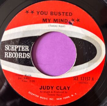 Judy Clay-You busted my mind-Scepter E+