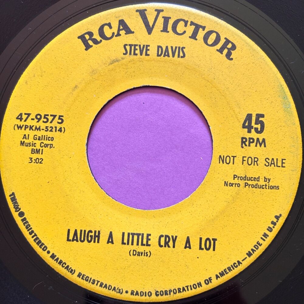 Steve Davis-Laugh a little cry a lot-RCA Demo E+