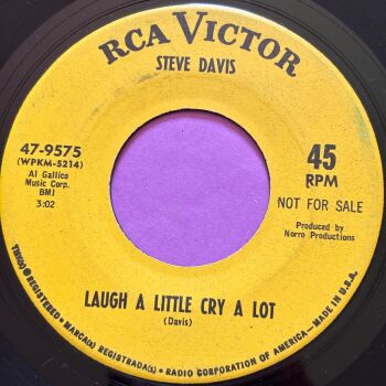 Steve Davis-Laugh a little cry a lot-RCA Demo E+